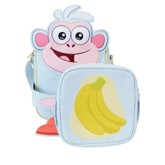 NEW Loungefly Nickelodeon Dora The Explorer Boots Crossbody Bag Purse - Picture 2 of 6